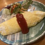 のん処 - チーズオムレツ