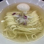 ヌードル＆スパイスカレー 今日の1番 - 限定(11) 牛スジと和出汁の塩かけソバ ¥1,100-(税込)