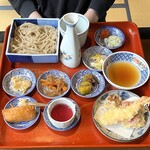 手打ちそば極楽乃 - あねっこ定食