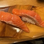 宝寿し - サーモン