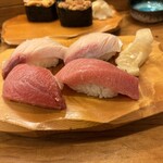 宝寿し - ぶりとまぐろ