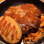 スウィート・オニオン - 料理写真:■ 限定ジャンボデミグラスハンバーグ
（スープ・サラダ・ライス付き）
