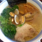 函館ラーメン藍 - あさりらーめん：７００円