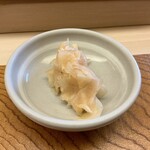 鮨おばな - ガリ