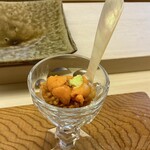 鮨おばな - ウニパフェ