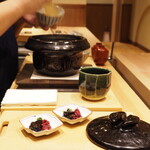 割烹さいお - 釜炊き京丹波コシヒカリ