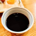 やぶ善 - 軽く"ポン酢"の濃厚醤油ダレ。