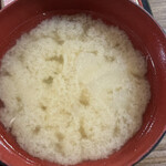 海鮮料理の店　岩沢 - 大根味噌汁
