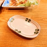 やぶ善 - 取り皿もお洒落。