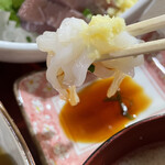 海鮮料理の店　岩沢 - イカ刺し