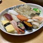 小僧寿し - 料理写真:バッテラとなぎさ