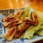 やぶ善 - 香ばしい海老の風味たっぷりの"ちくマヨ"。