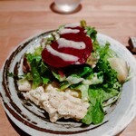 洋食 おがた - とりどり野菜のサラダ