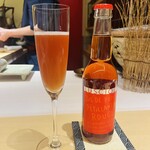 鮨 かぐら - りんごのノンアルコールスパークリング