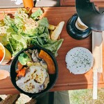 パフェ専門店 Lamp - チーズハンバーグ