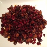 鶏肉のピリ辛炒め