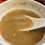 めん和正 - スープ割り