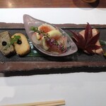 紗羅餐 ミッドランドスクエア店 - 前菜3種盛り