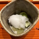 日本料理 新茶家 - あづまねそーこのソルベ