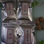 琥珀茶菓 - お茶各種　300～1000円程度、高級なお味