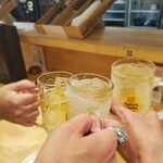 カジュアルフレンチBar 7FUKU - 乾杯*(ˊᗜˋ*)و