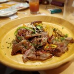 カジュアルフレンチBar 7FUKU - ハーフサーロインステーキ