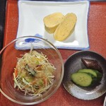 旅館・かじか荘 - 朝食（厚焼き卵 他）