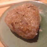 焼きとりの　とりこ - 焼きおにぎり