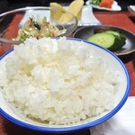 旅館・かじか荘 - 朝食（ご飯）