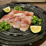 OSTERIA UNO - イサキのカルパッチョ