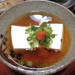 旅館・かじか荘 - 朝食（温泉湯豆腐）