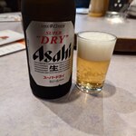 清香園 - 瓶ビールで乾杯！