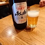 川万 - アサヒ大瓶800円