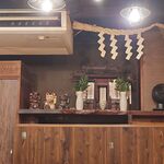 川万 - 店内神棚