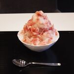 TORAYA GINZA - 白いちご氷