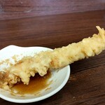 だるまの天ぷら定食 - 巨大海老　写真追加