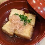 割烹　梅津 - 揚げだし豆腐