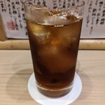 割烹　梅津 - 私はウーロン茶