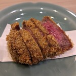 割烹　梅津 - ビフカツ