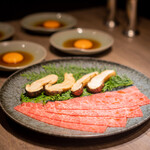 USHIGORO S. GINZA - 松茸とザブトンのすき焼き