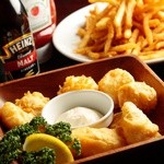 ラップンロール グリルアンドカフェ - ビール衣のフィッシュ&チップス