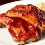 ラップンロール グリルアンドカフェ - 名物ポークベイビーバックリブ