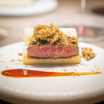 USHIGORO S. - シャトーブリアンカツサンドトリュフ添え