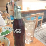 大鶴見食堂 - コーラは瓶。