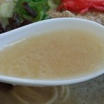 博多ラーメンしばらく 福重店 - スープ