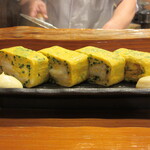 魚虎 - 玉子焼(ネギ)小 880円