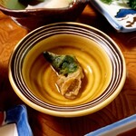 お宿 お食事処 鱗晃荘 - あわび肝