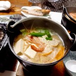 お宿 お食事処 鱗晃荘 - 浜鍋