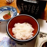 お宿 お食事処 鱗晃荘 - ご飯ちょびっと