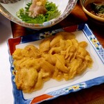 お宿 お食事処 鱗晃荘 - 生ウニ